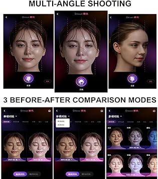 AI Skin Analyzer Device for Face & Scalp,36MP 3D Face Skin Analysis Device,Professional Skin Scanner for Wrinkles, Acne, Pores, Moisture,for Healthy Skin Care 15.6inch