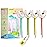 LEPGIFE U Shaped Kids Toothbrush 4 Pack, U-Type Whole Mouth Toothbrush for Kids (Age 2-6)