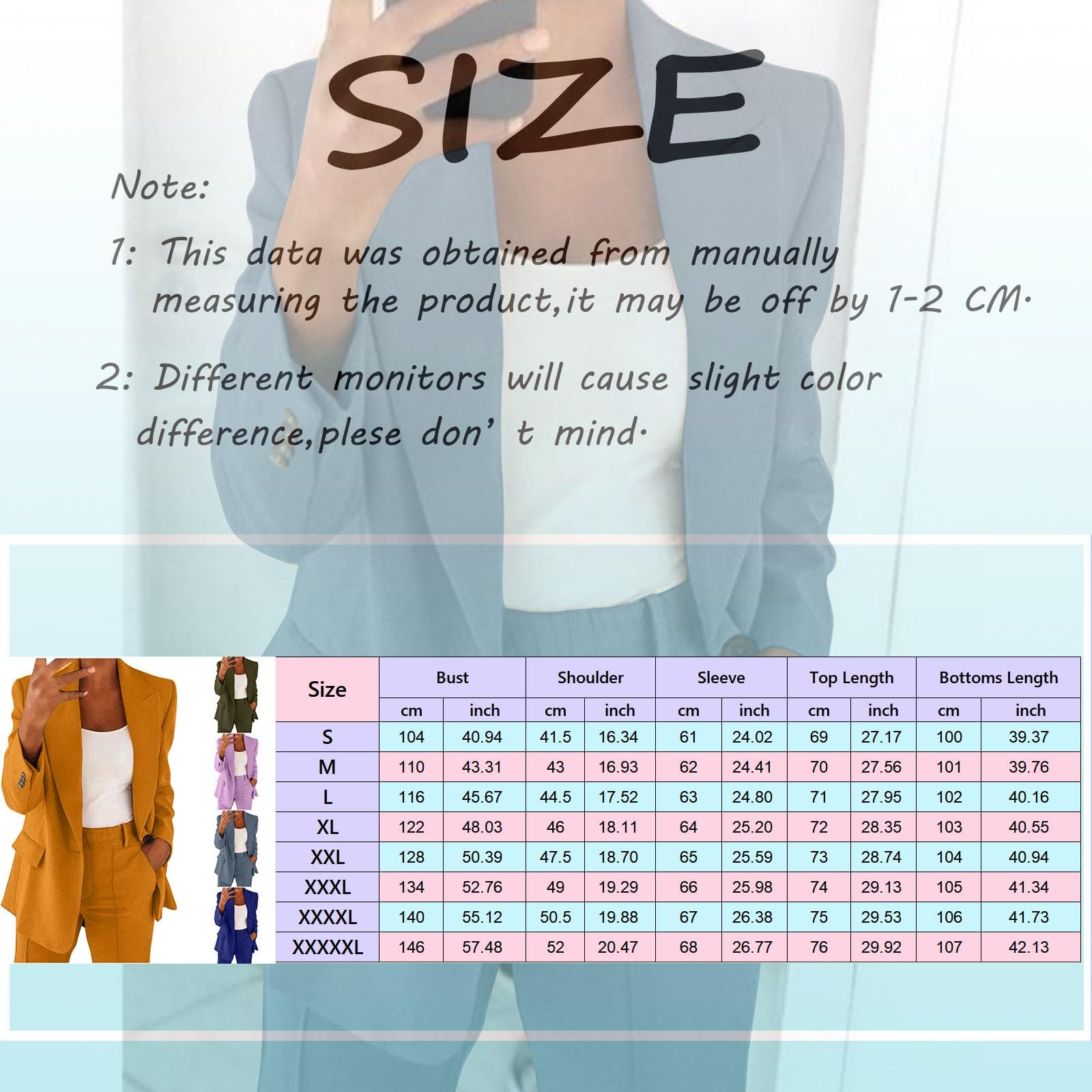 Offre du Jour Revers Costume Ensemble Bureau Affaires à Manches Longues Bouton Formel Veste Pantalon Costume Mince Ample Pantalon Veste Costume Monnaie De Ceinture