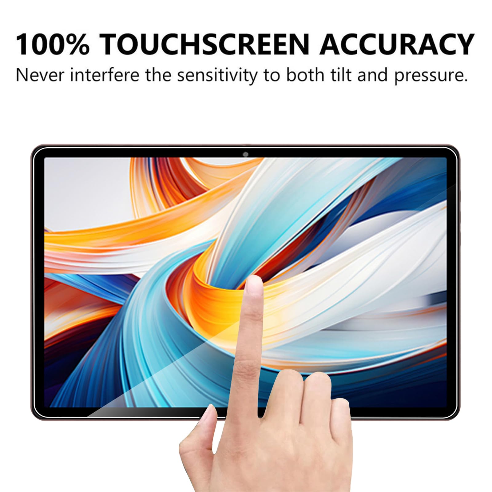 2 Pellicole In Vetro Temperato Per UJJ U3 Tablet 10.1'' – Durezza 9H, Anti-Graffio E HD Trasparente
