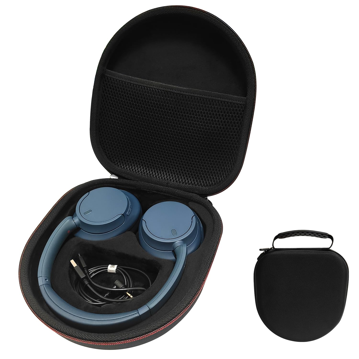 Yutronel Protective Hard Case for Sony WH-CH720N/WH-CH700N/WH-CH710N Headphones - Durable Travel Carrying Storage Bag (Case Only) (Black)