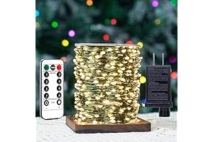 66FT Plug-In Fairy String Lights: Illuminate Your Space with Captivating Warmth