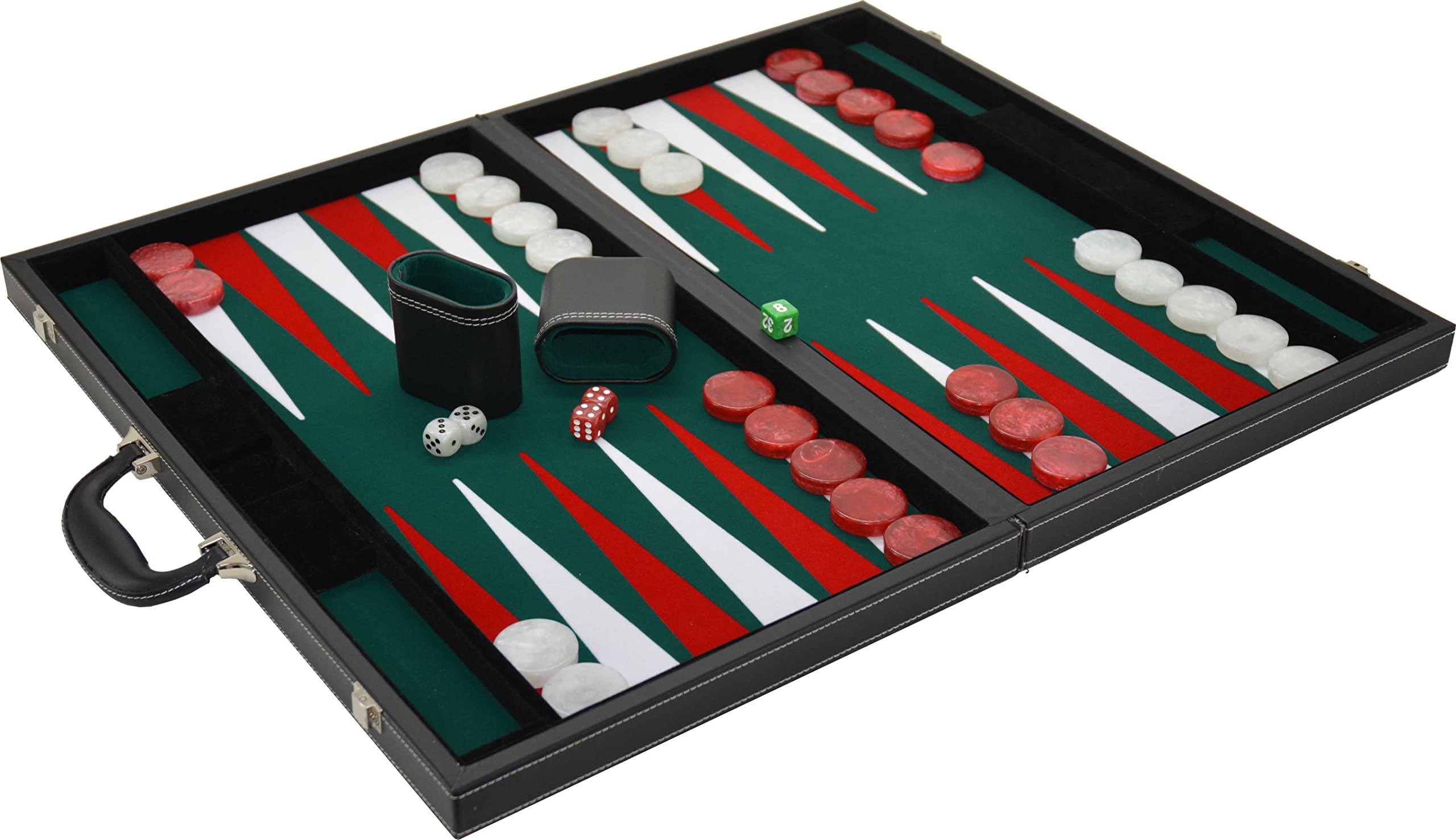 Jeu Backgammon Magnétique Andux Pliable - Taille M 25x25cm - Pièces Feutrées - Éducatif Et Familial - Sac Inclus
