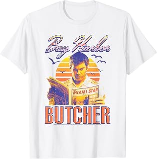 Bay Harbor Butcher Retro Miami Colors TV Show T-Shirt
