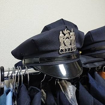 【超希少】NYPD/巡査 徽章&帽章（認証番号同） 超希少】NYPD/巡査 徽章&帽章（認証番号同） 超希少】NYPD/巡査