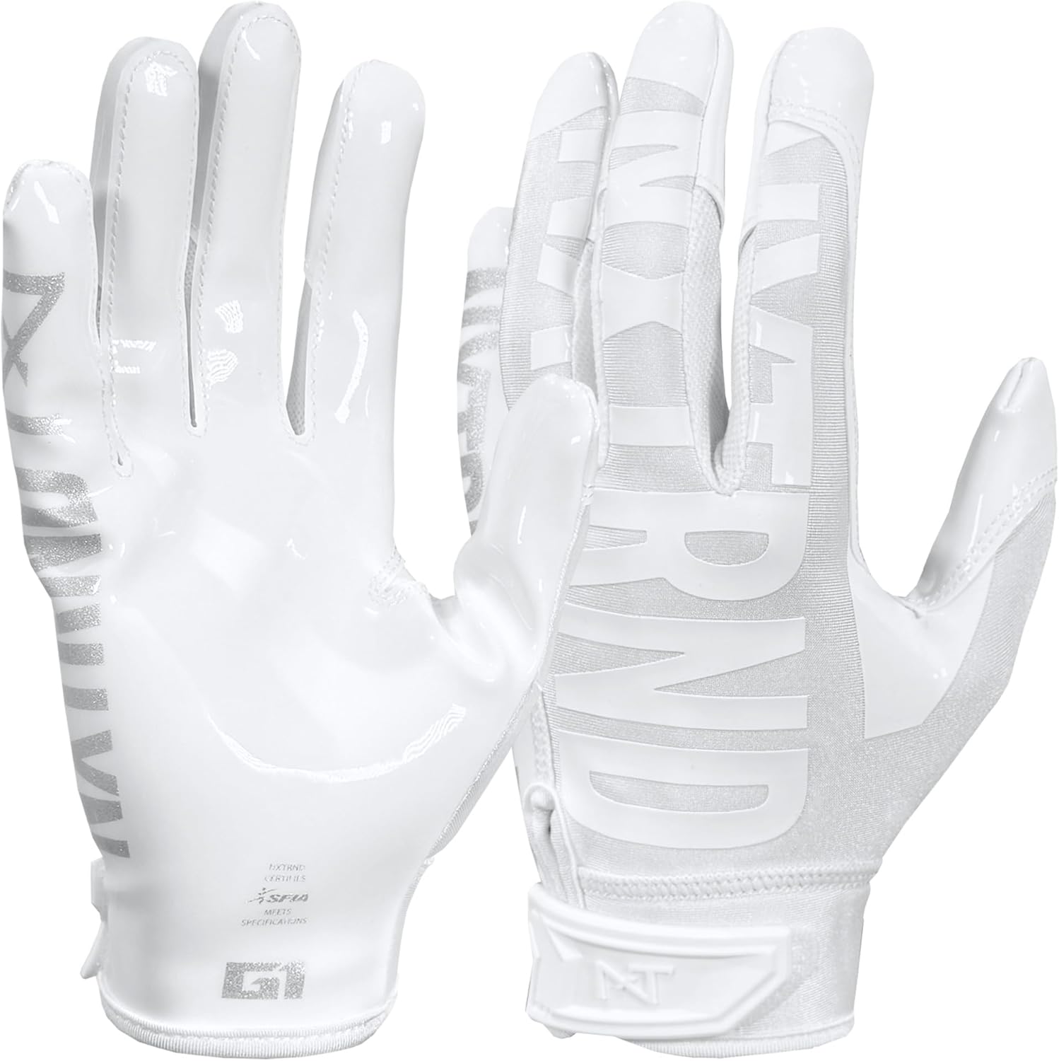 NXTRND G1 Pro Sticky Receiver Gloves for Men - Adult Football Gloves with NXT-Grip Tech & Pro Fit
