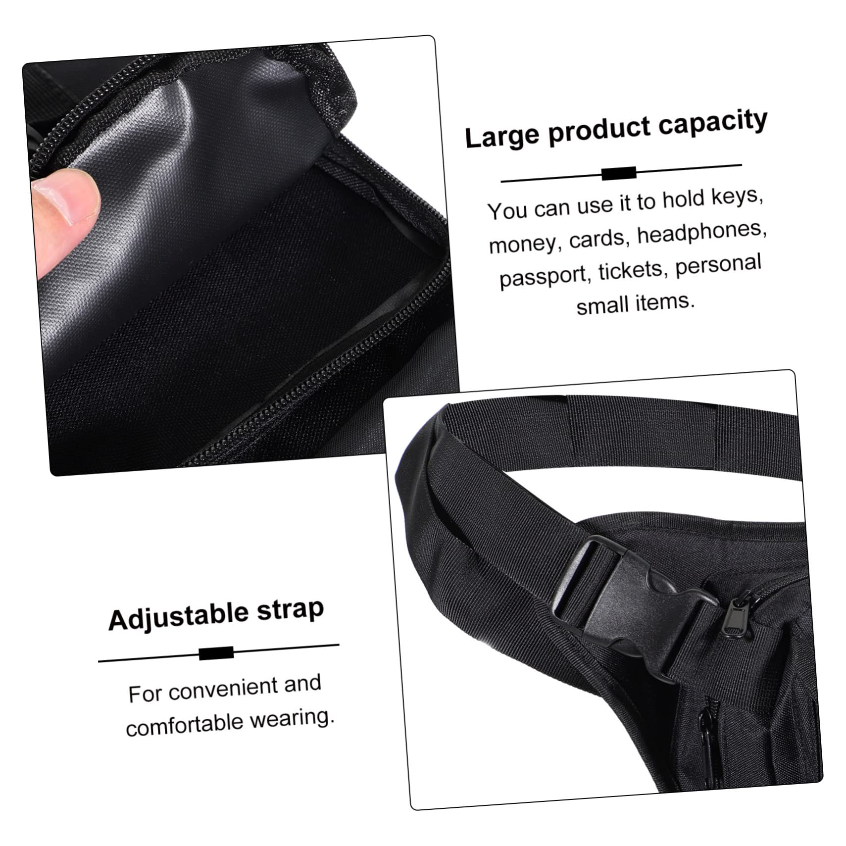 Happyyami 1pezzi Per Attività Outdoor Fanny Pack Multifunzionale Per Escursioni e Sport