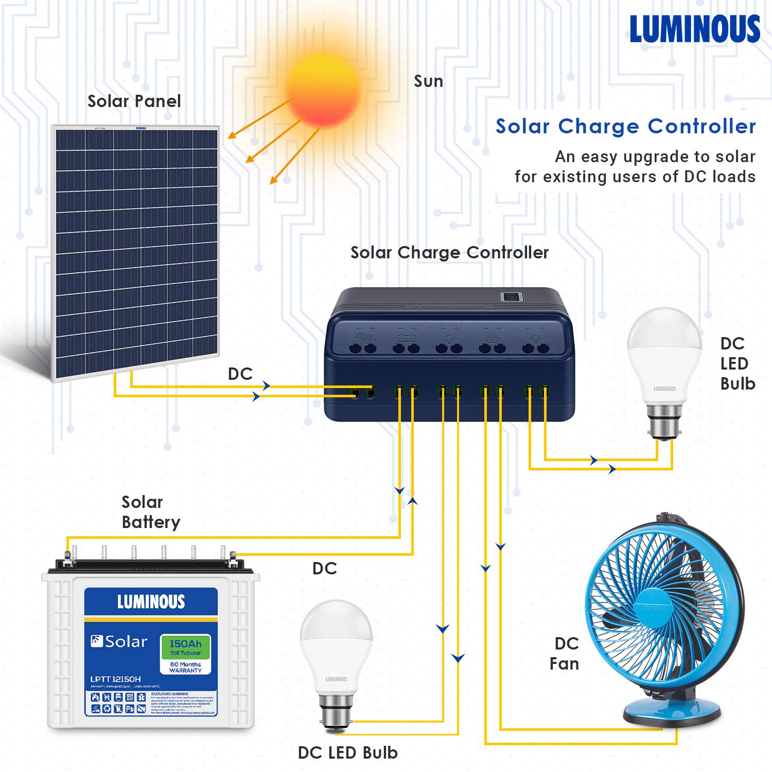 Luminous SCC 1210 : Amazon.in: Garden 