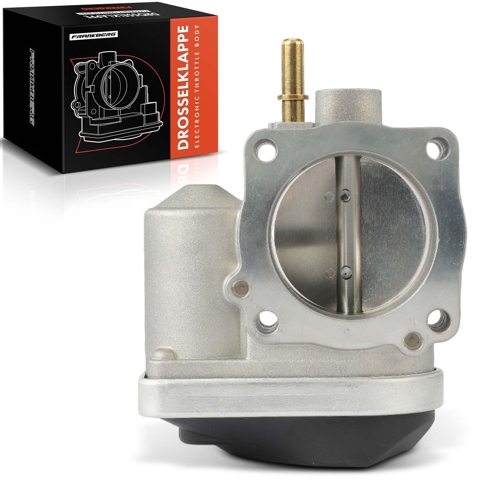 Frankberg Válvula de mariposa Gasolina Compatible con Scénic III JZ0/1 1.6L Megan.e II Touring KM0/1 1.6L Scénic II JM0/1 1.6L Megan.e III Grandtour KZ0/1 1.6L Modus/Grand Modus F/JP0 1.6L 8200190230