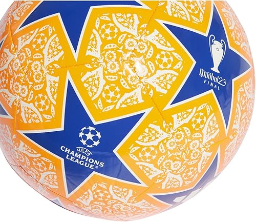 Miniatura 7 de adidas UEFA Champions League 2324 Club Ball Construction, Official Match Ball Graphics, UEFA Champions League Crest, Requires Inflation, Size 3-5,