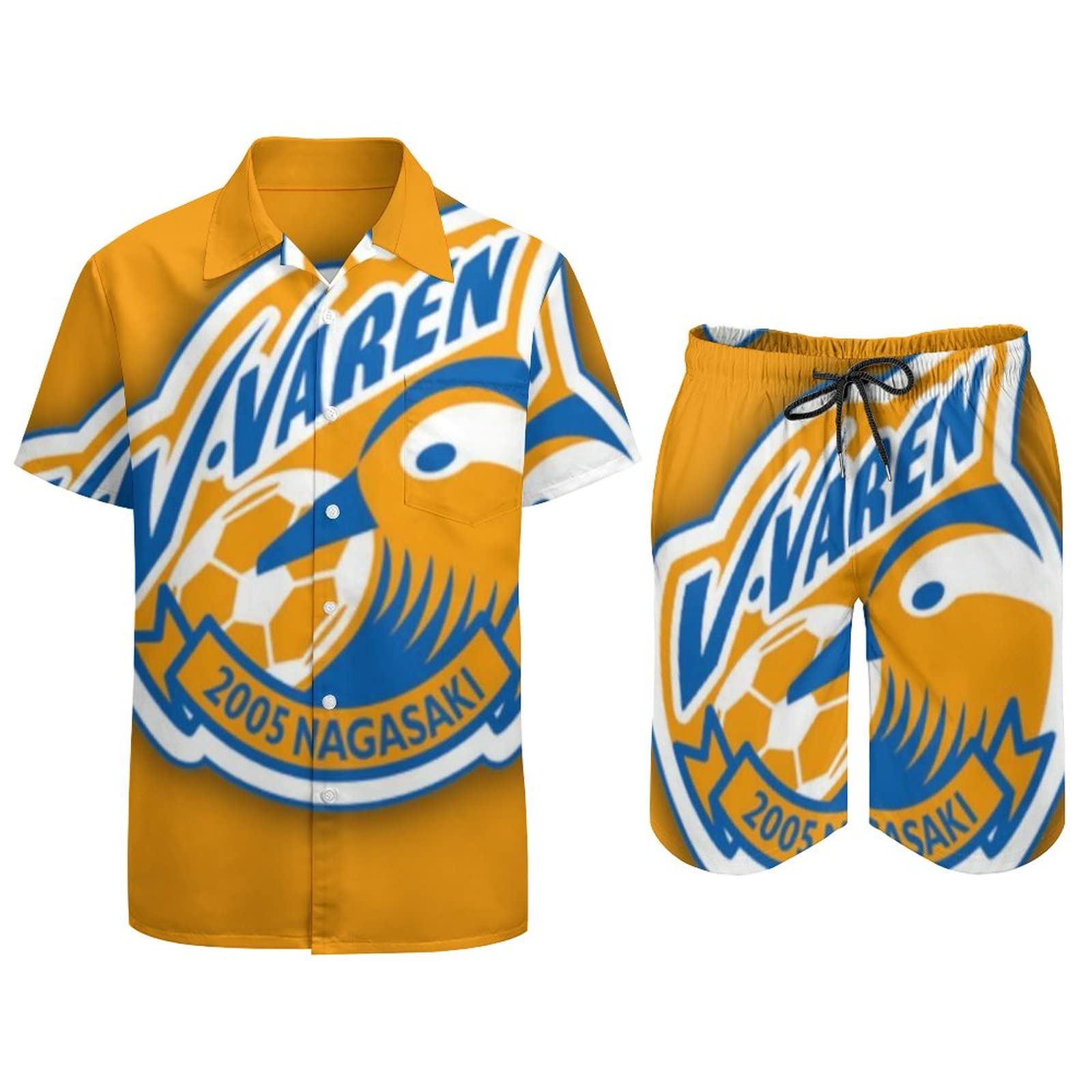 Vファーレン長崎 トレーニングウェア 上下セット Amazon.co.jp: Vファーレン長崎 Tシャツ 上下セット 2点セット メンズ