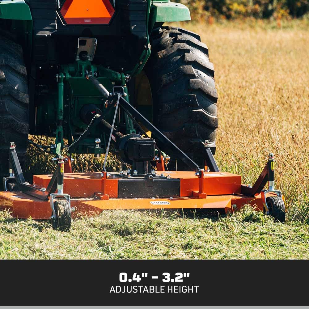 Amazon.co.jp: Titan Attachments 3ポイントPTO仕上げ芝刈り機、切断幅