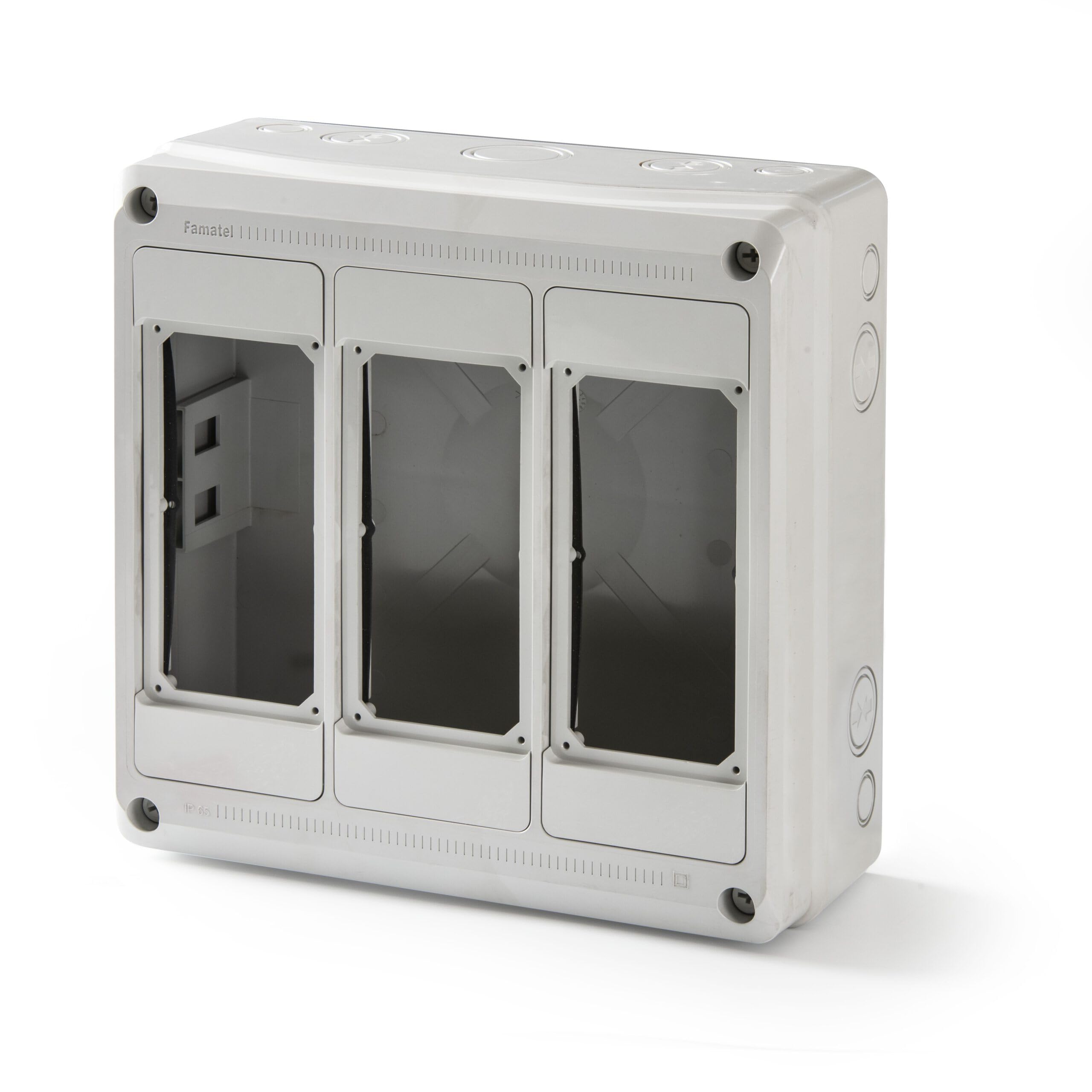 Caisse industrielle ICP 330x330x130 coffret étanche FAMATEL 3969 boîtier de dérivation