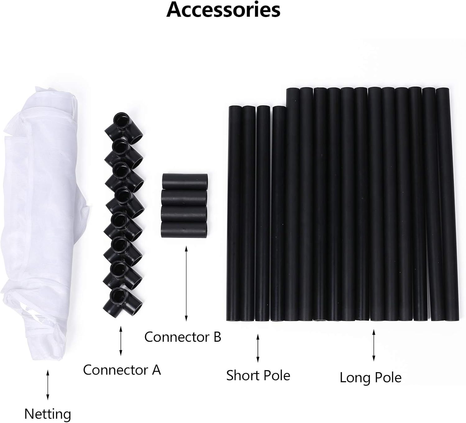 RESTCLOUD 30" Large Monarch Butterfly Habitat Cage, Outdoor Insect Mesh Cage Terrarium 16.5" x 16.5" x 30"