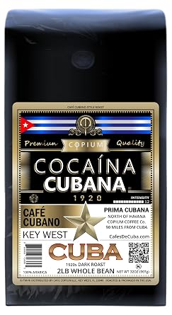 1920-100% Arabica Coffee - Intensity 12 - Cafe COPIUM 2lb bag Whole bean