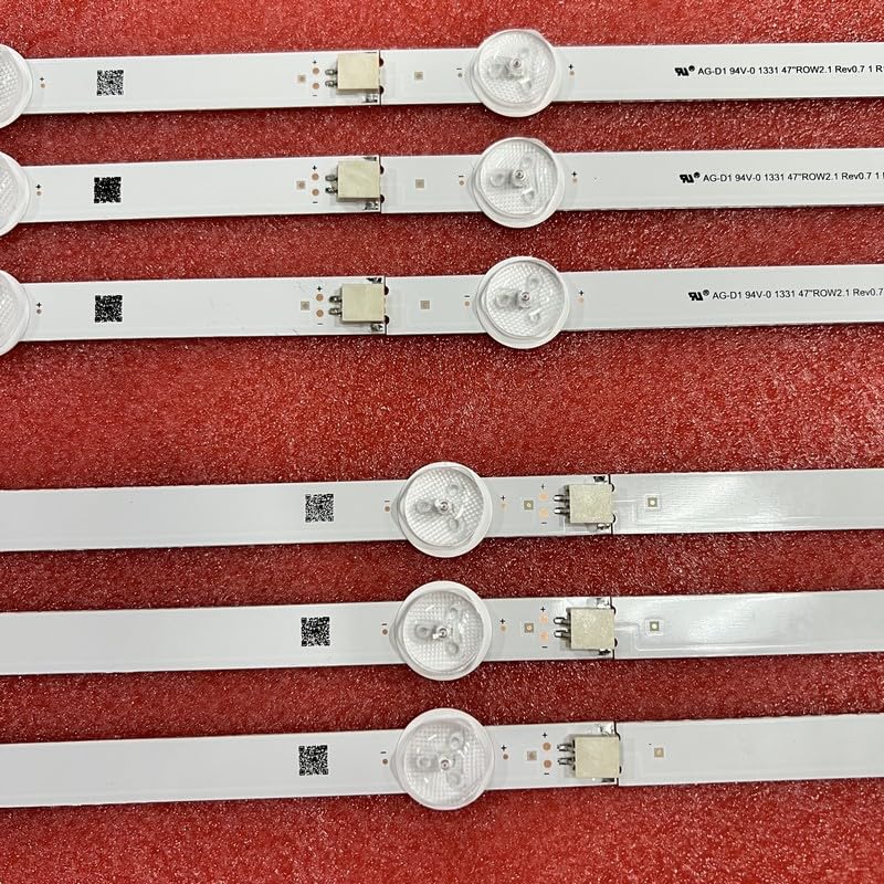Bande de rétroéclairage LED for modèles 47LN575U, 47LA613S, 47LN519C, 47LN570S, 47LN575S, 47LA620S, 47LN575V, 47LA620V, 47LN578V, 47LN577V, 47LA621S(2set for 2 TV)