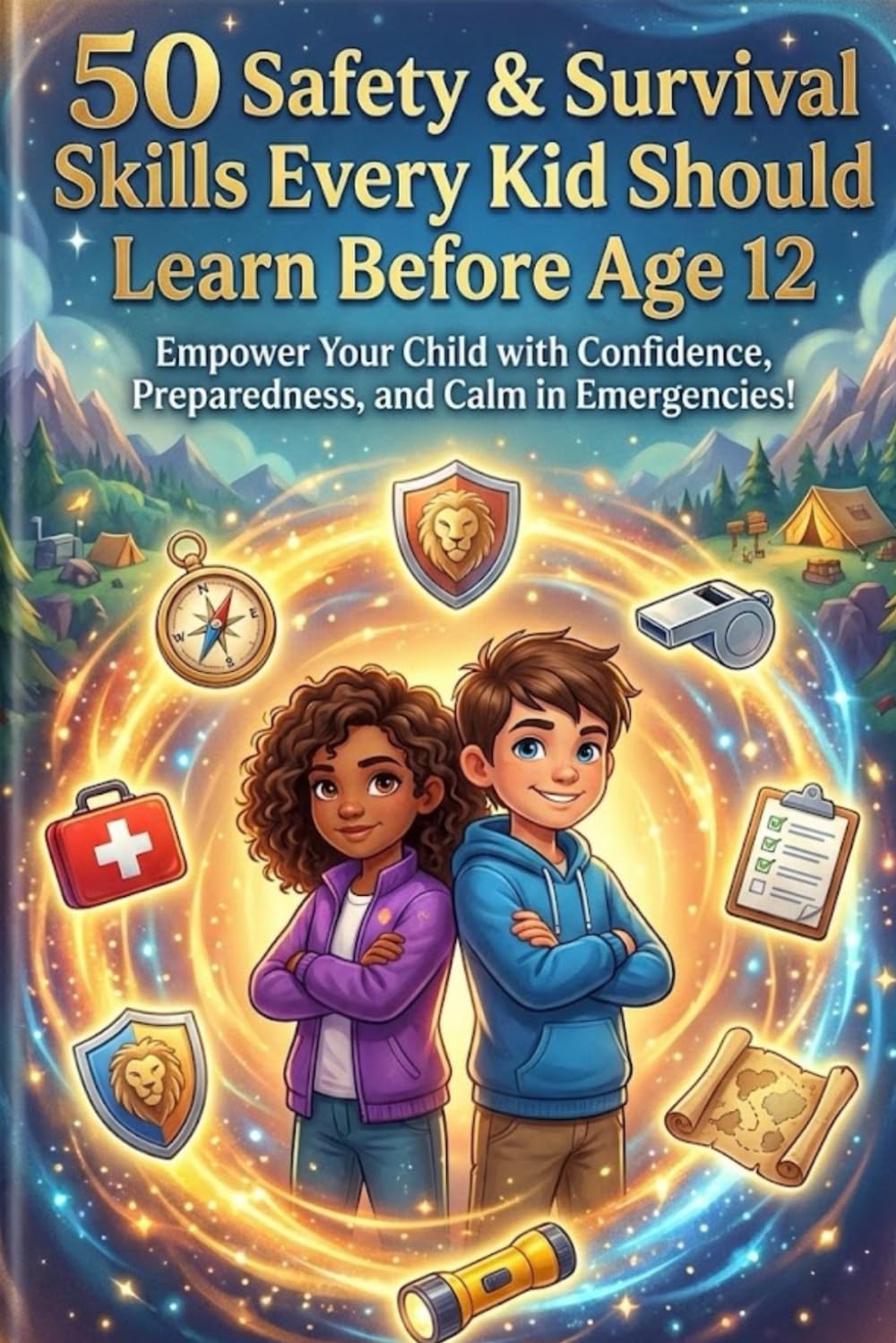 50 Safety & Survival Skills Every Kid Should Learn Before Age 12: Essential Life Skills for Children – Home Safety, Stranger Awareness, First Aid, ... Before Age 12 to Thrive in the Real World)