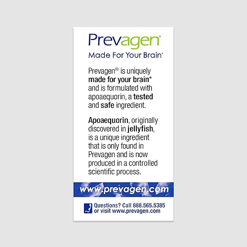 Miniatura 10 de Prevagen Improves Memory 30 masticables de concentración regular de 10 mg [naranjas], con Aequorina y vitamina D, suplemento para una mejor salud