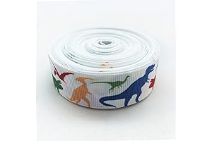 PEPPERLONELY Dinosaur Ribbon