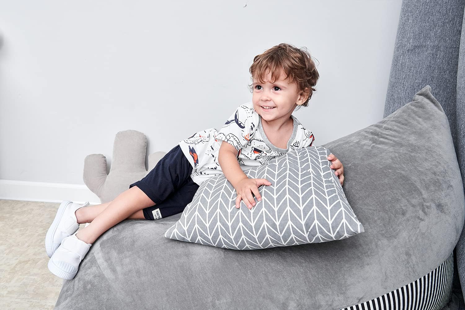 BINIDUCKLING Boy Short Sleeve T-Shirt and Shorts Kid 2 Pcs Summer Clothes 2-7 Years - Image 4