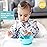 Bumkins Disney Sleeved Bib for Girl or Boy, Baby and Toddler for 6-24 Mos, Essential Must Have for Eating, Feeding, Baby Led Weaning Supplies, Long Sleeve Mess Saving Food Catcher, Jasmine
