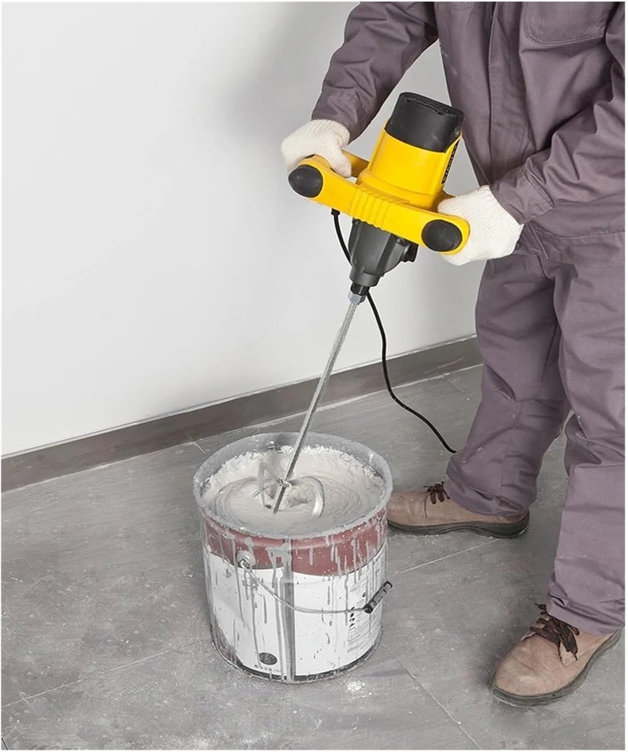 Paint Stir Sticks Cement Mixing Rod Mixer Drill Paint Stirring Plaster Mortar Paddle Putty Powder Coating Electric For Drill