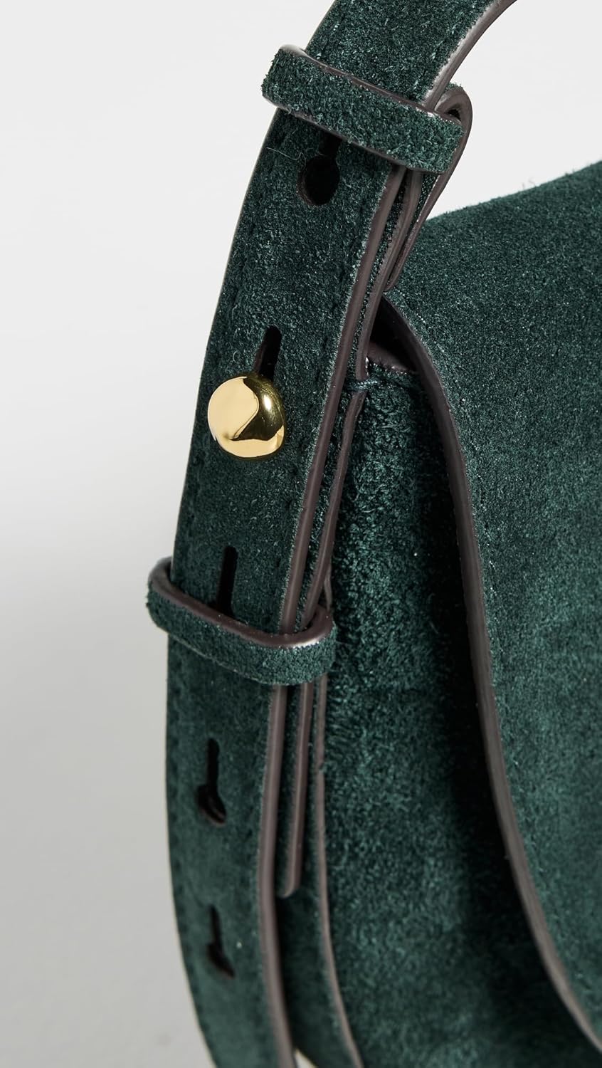 Madewell Women's Suede Small Dakota Saddle Crossbody Bag - Image 4