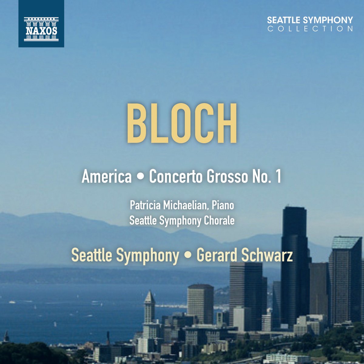 Ernest Bloch - Bloch: America/Concerto Grosso No. 1 CD Album - Used