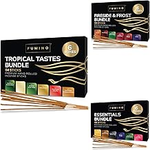 Fumino Incense Stick Mega Pack of 18 Boxes 252 Sticks (90 g) Handmade, Masala Agarbatti Joss Fragrance for Relaxation and Meditation - Japanese Incense Tierra Zen - Incense Burner