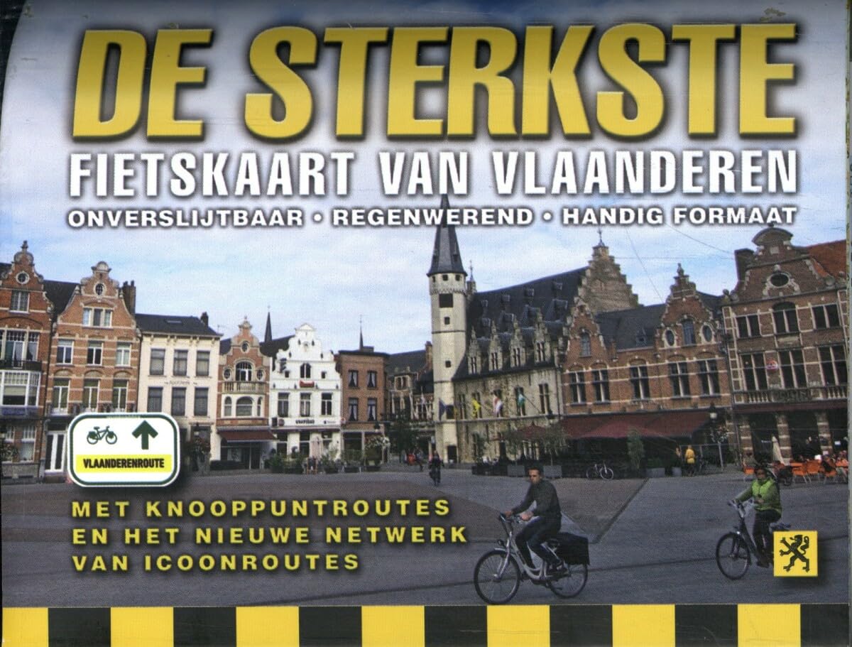Flanders - the strongest cycling map - bicycle junction maps