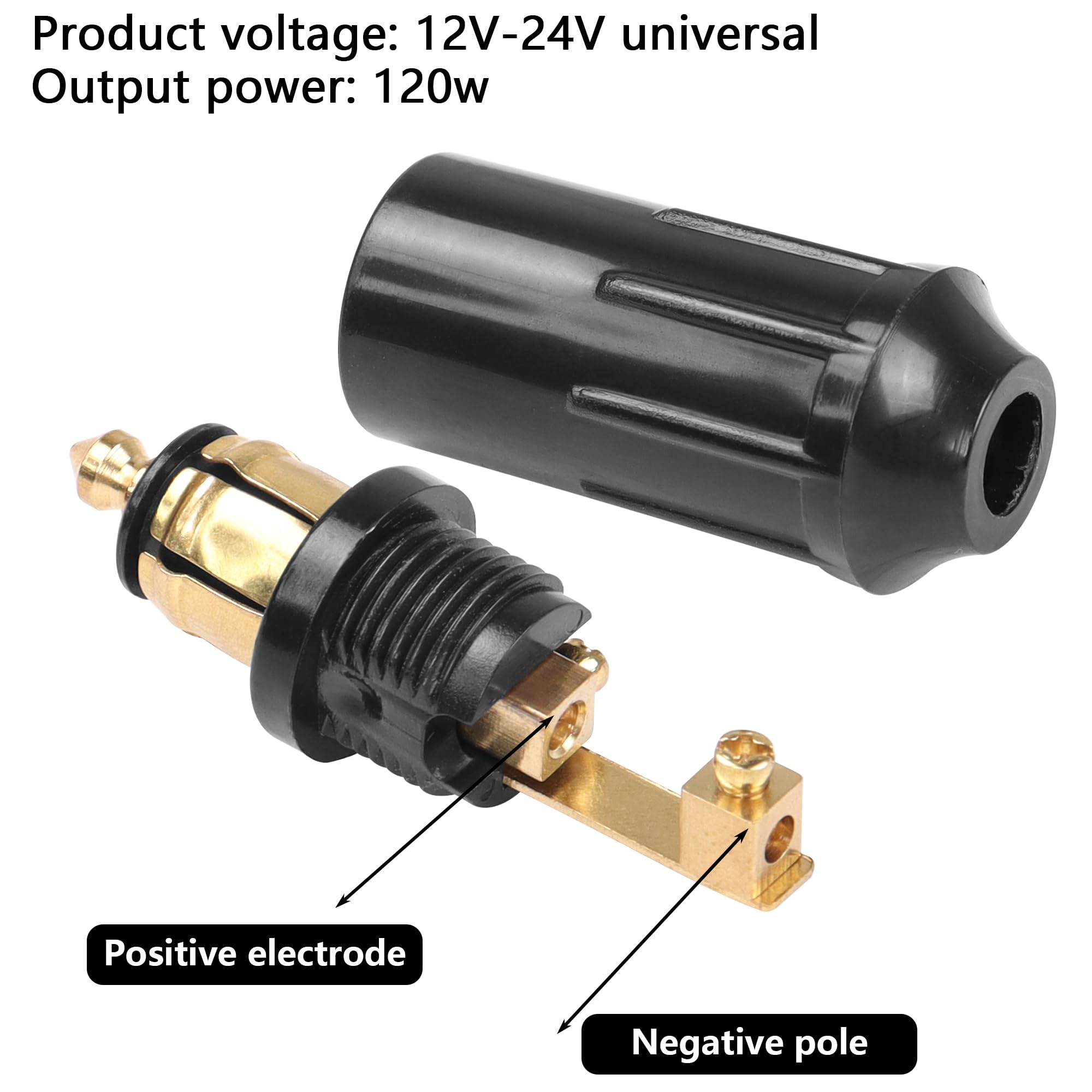 3 Spine DIN Europee 12V - Adattatori Per Accendisigari Auto E Moto - Foto 2
