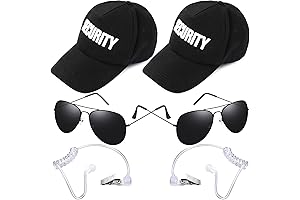 6-Piece Secret Service Costume Kit: The Ultimate Cosplay Accessory