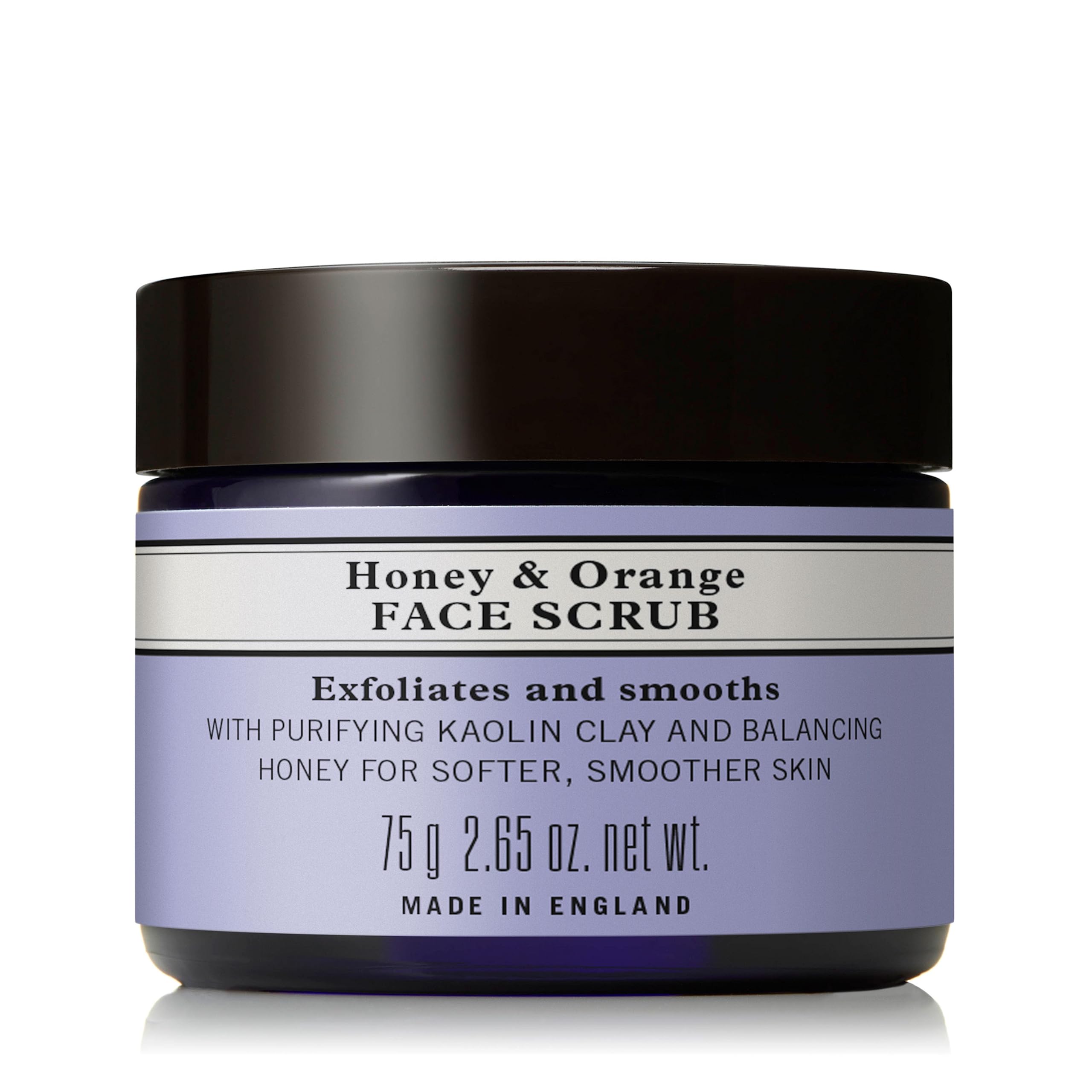 Neal's Yard Remedies Honey & Orange Face Scrub, Gentle Face Exfoliator, Removes Impurities, Achieves Soft, Smooth Skin