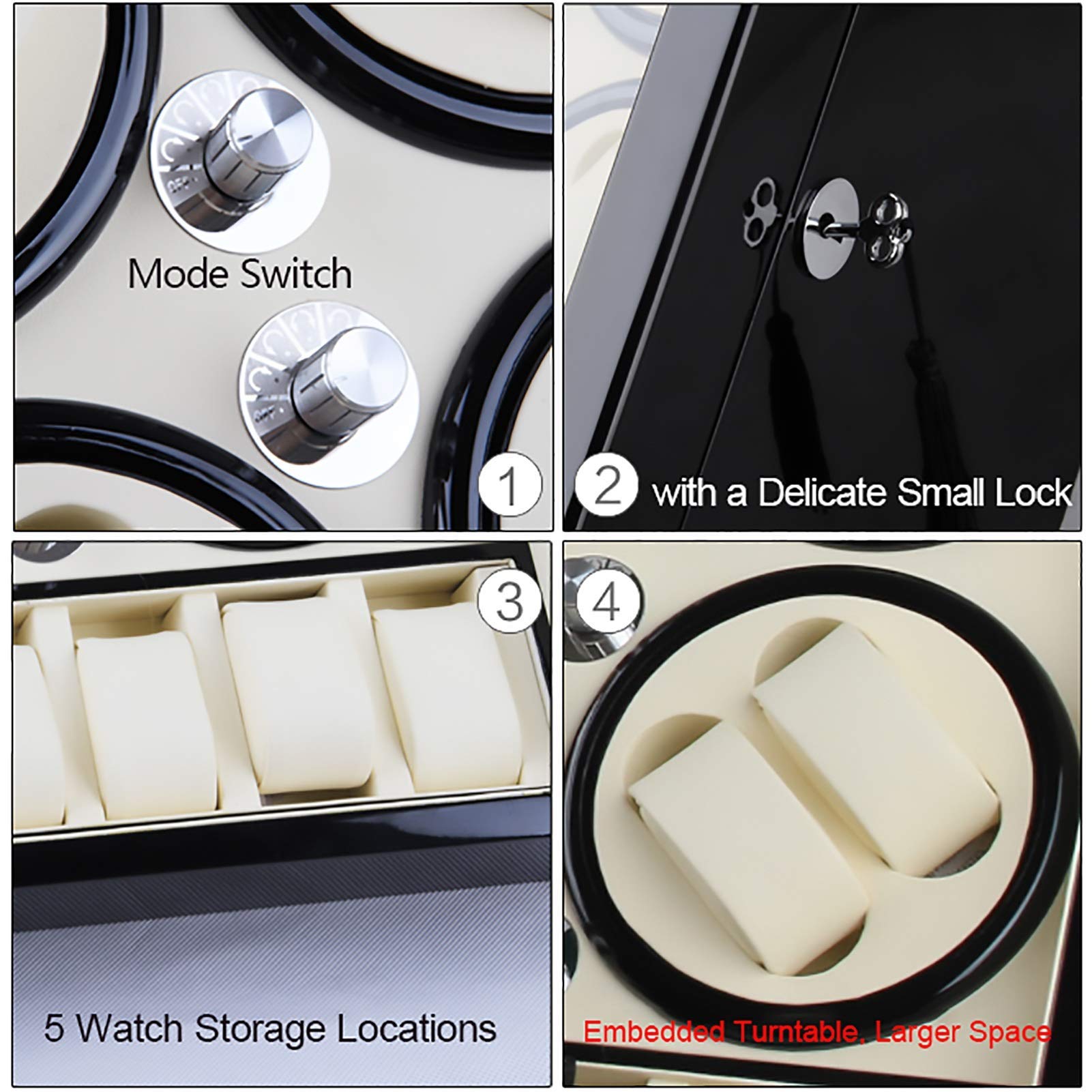 Orologio avvegno di Orologio 8+5 Shaker Orologio Meccanico Orologio Meccanico Vento Motori rotatore Moto Gioiello Orologio per Orologio armadietto avvegno