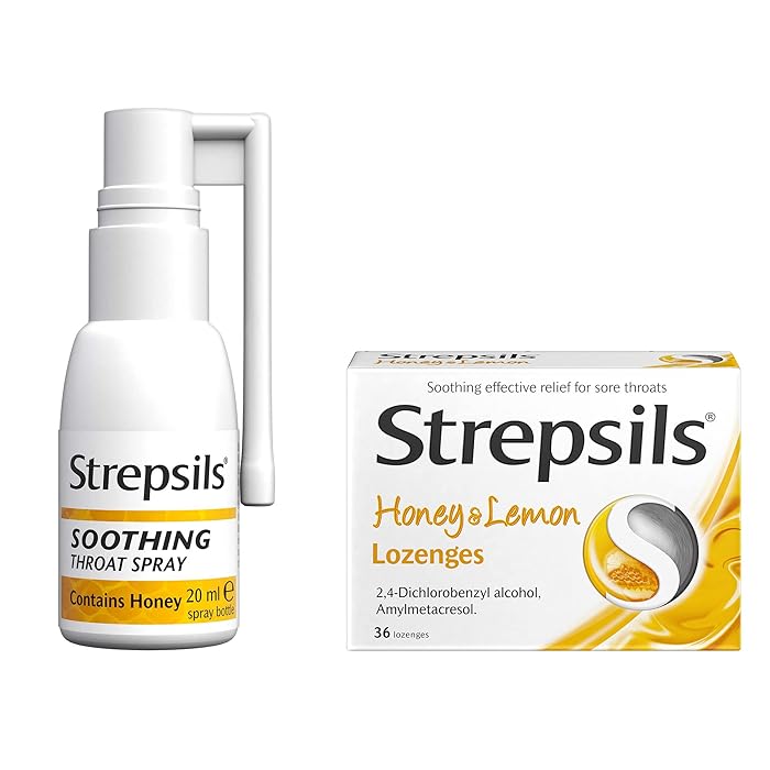 Buy Strepsils Soothing Sore Throat Spray, Contains Honey, Sore Throat