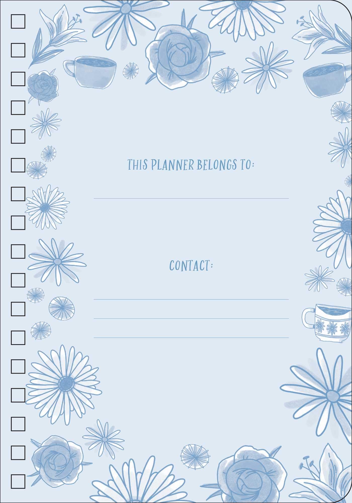 2026 Gilmore Girls 13-Month Weekly Planner