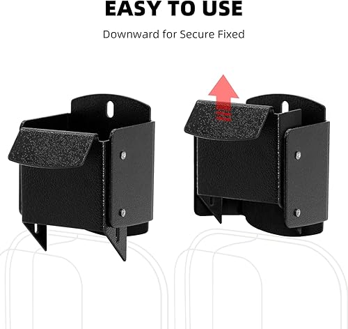 Miniatura 4 de Soporte de almacenamiento para carretilla de alta resistencia, negro, resistente, capacidad de 80 libras, para uso en exteriores