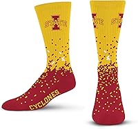 Vista 13 de For Bare Feet Calcetines de la NCAA para niños y niñas, unisex, Spray Zone Crew, para jóvenes