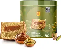 Panettone Havanna Lata Pistache e Doce de Leite 700g