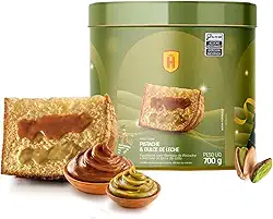 Panettone Havanna Lata Pistache e Doce de Leite 700g