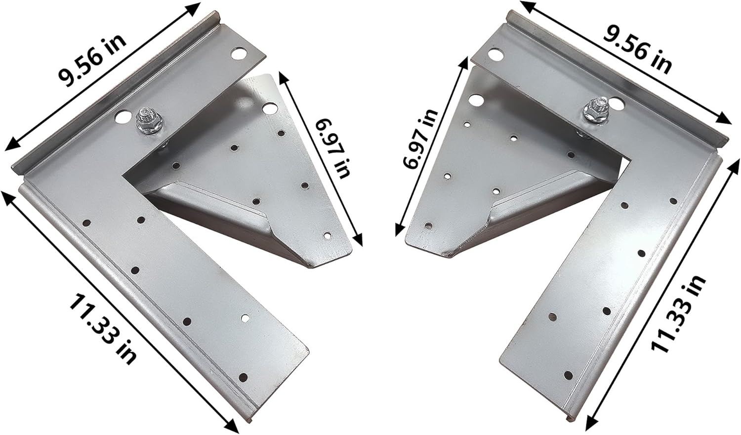 Hinge Kit for Restaurant Canopy Hood Exhaust Fan Roof Curbs