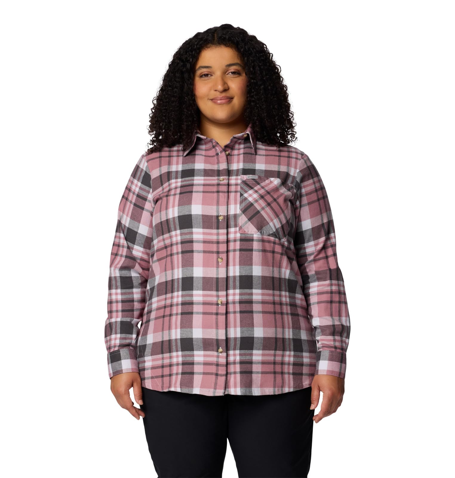 Columbia Damen Calico Basin Flannel Long Sleeve Shirt Calico Basin Langarm-Flanellhemd