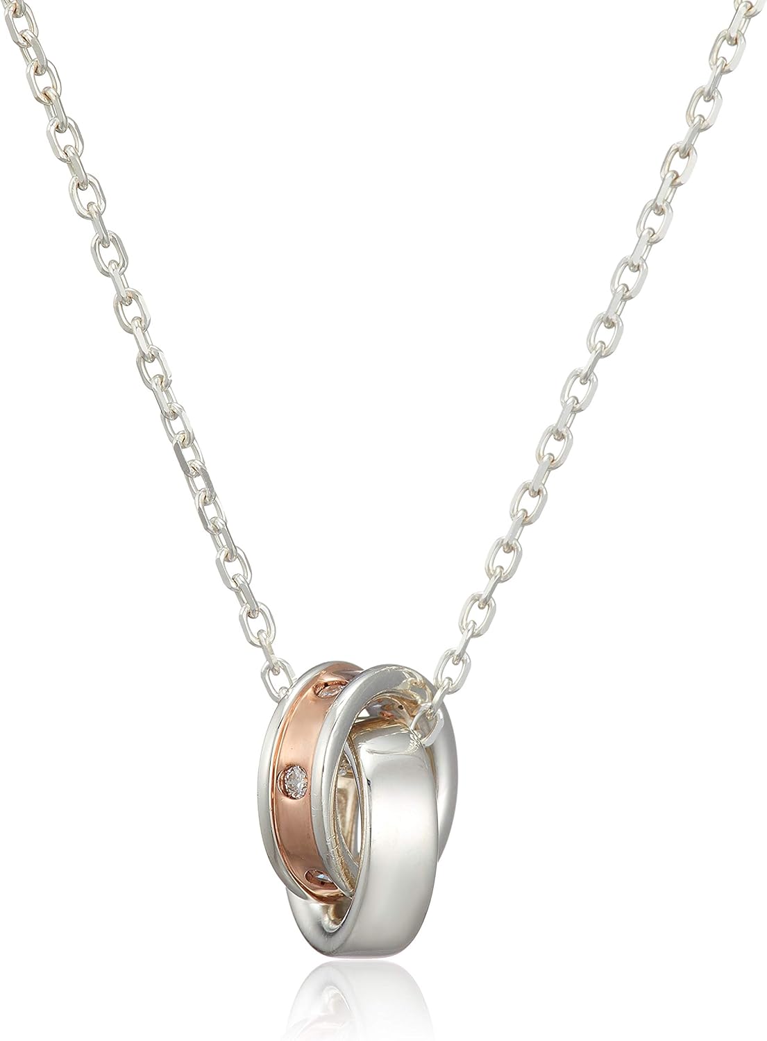 ヨンドシー 4℃ シルバー ペアネックレス レディース 11134-442-19