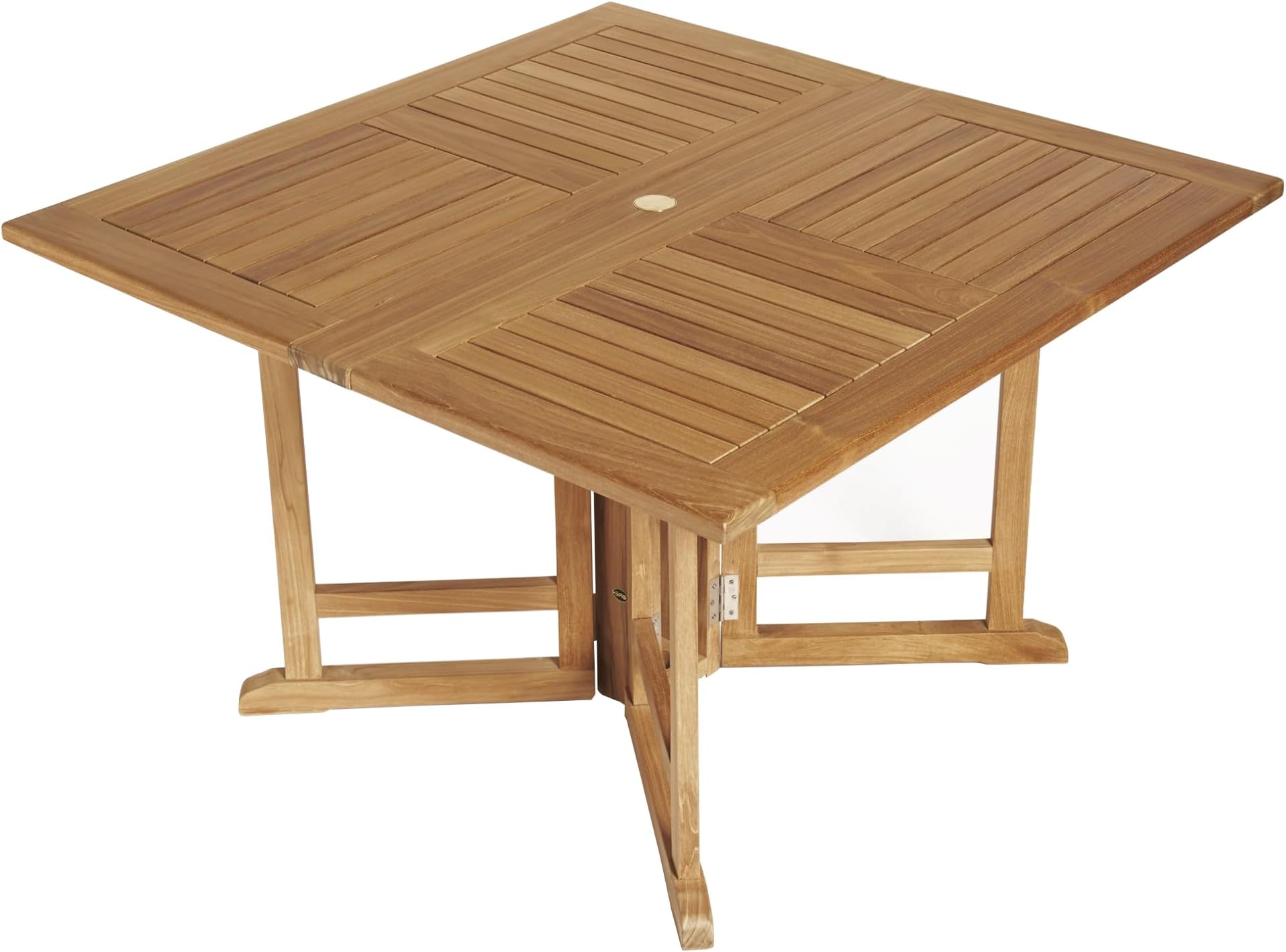 Teak Folding Butterfly Table - Square 48" (120 cm)