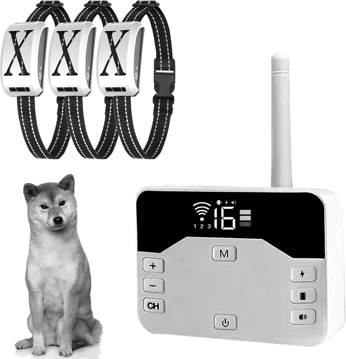 FOUTIRN Wireless Dog Fence,Electric Fence for 1/2/3 Dogs