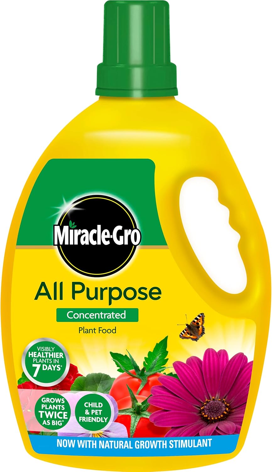 MiracleGro All Purpose Concentrate Liquid Plant Food, 2.5 Litre