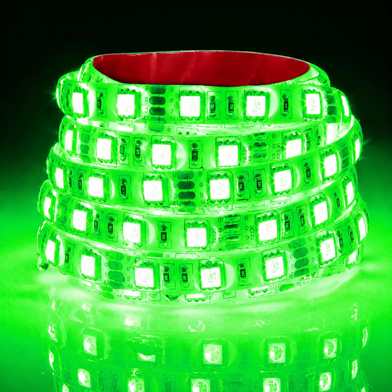 Seaponer Pontoon Boat Light - LED Strip for Duck, Bass, Sail, Kayak - Flexible Deck & Interior Courtesy Lights - Green, 12v — Amazon image 5