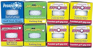 Lot Trick Golf Balls - Joke Variety Pack