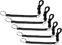 Vista 1 de Bungee Cable de bobina – paquete de 5 – elástico elástico Swipe insignia y clave Anillo Cadena Casino Tarjeta Clip correa cordones