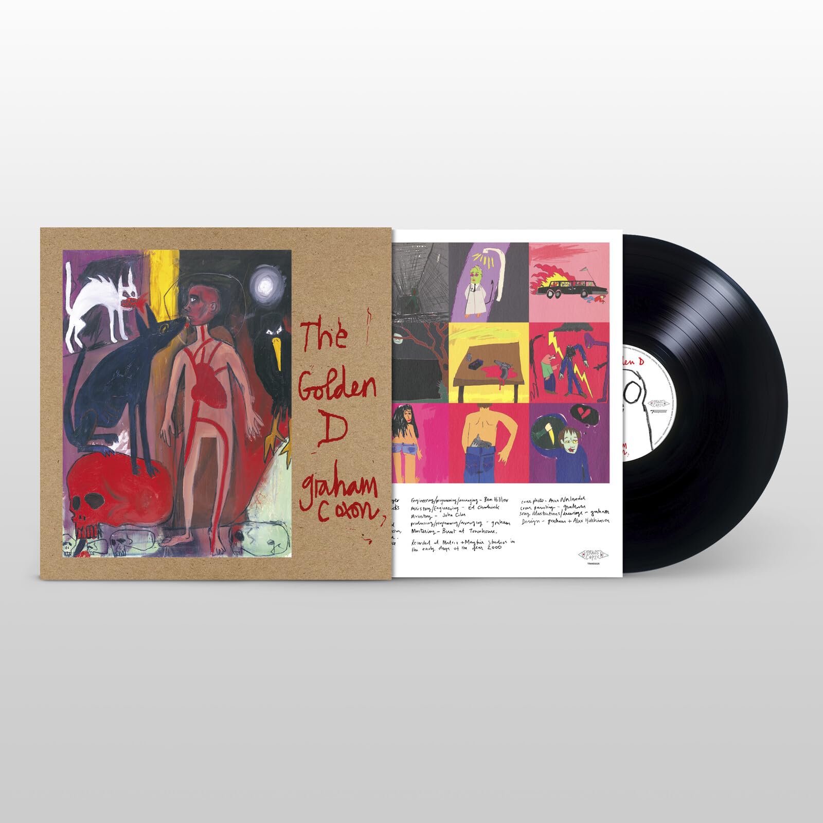 Graham Coxon Golden D LP vinyl Europe Transgressive 2026 black vinyl - PRESALE